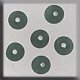 12266 Glass Treasures-Round Bead 4mm Matte Tourmaline (Qty. 6) THUMBNAIL